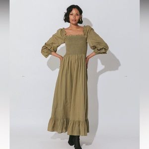 Lennox Ankle Dress | Olive